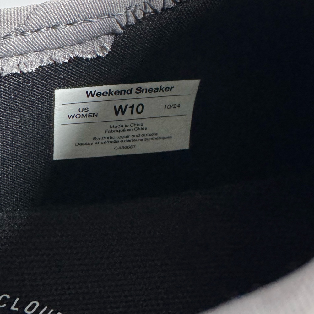 Vessi Weekend Classic in Concrete Grey | 10 NWOB - Picture 9 of 12